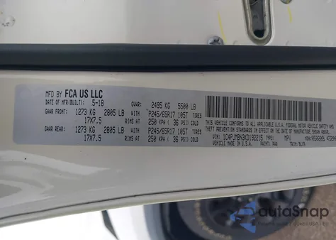 2019 Jeep Cherokee Trailhawk Elite 4X4 из США, поврежденный, VIN 1C4PJMBN3KD192215